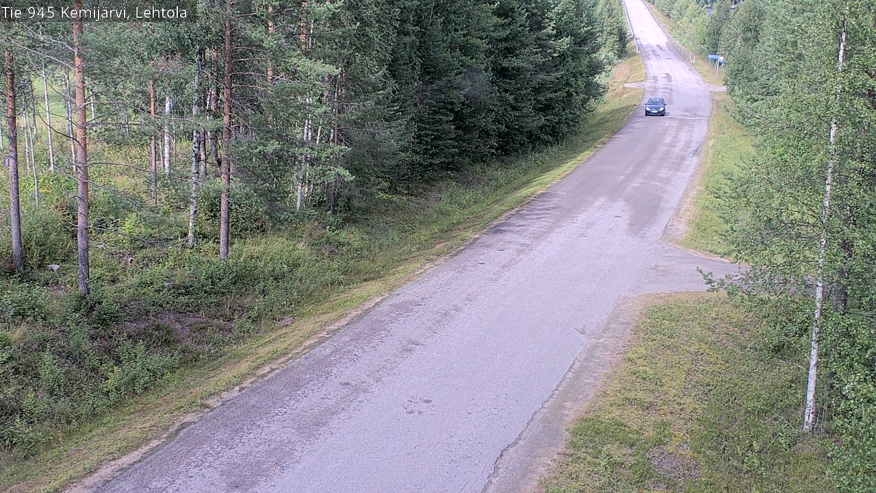 Kelikamerat Kuva Tie 945 Kemijärvi, Lehtola, Kemijärvi, Lappi