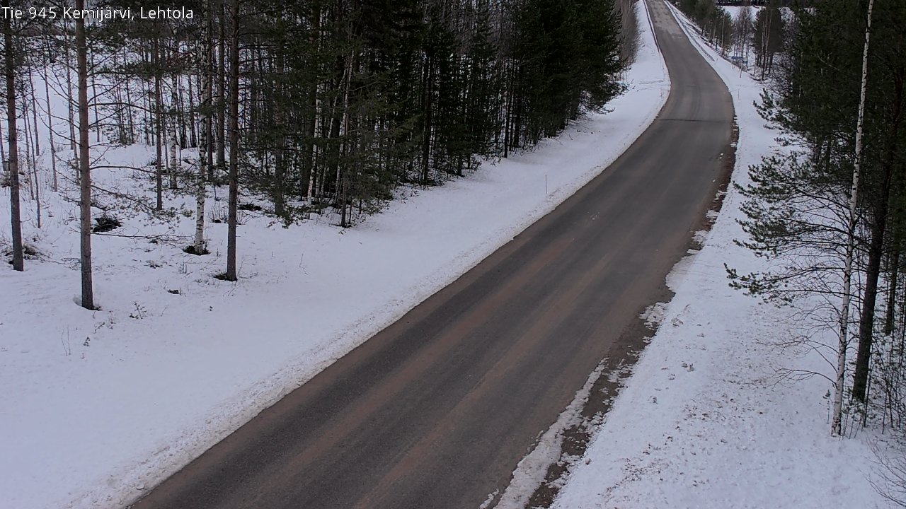 Kelikamerat Kuva Tie 945 Kemijärvi, Lehtola, Kemijärvi, Lappi