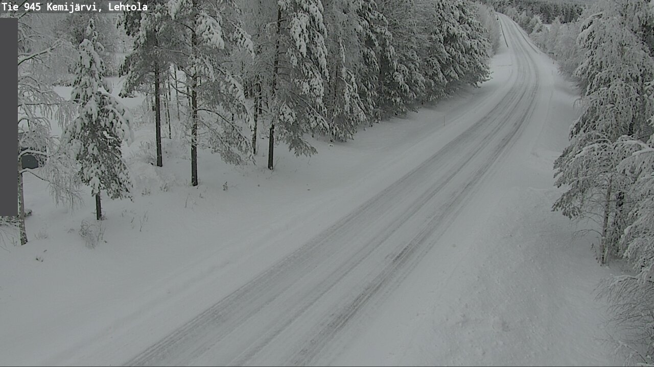 Kelikamerat Kuva Tie 945 Kemijärvi, Lehtola, Kemijärvi, Lappi