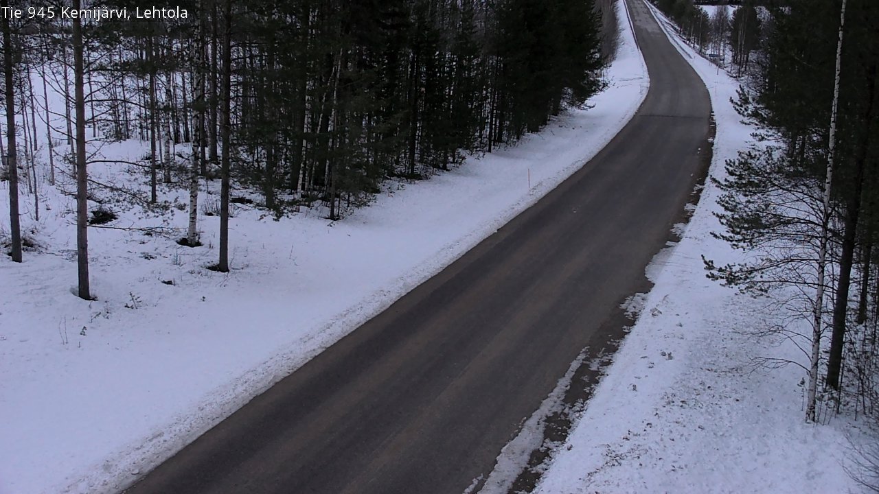 Kelikamerat Kuva Tie 945 Kemijärvi, Lehtola, Kemijärvi, Lappi