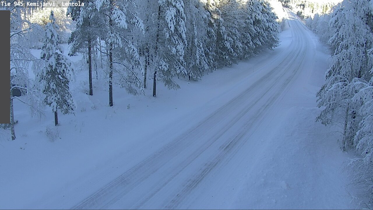 Weather Camera Image Road 945 Kemijärvi, Lehtola, Kemijärvi, Lappi