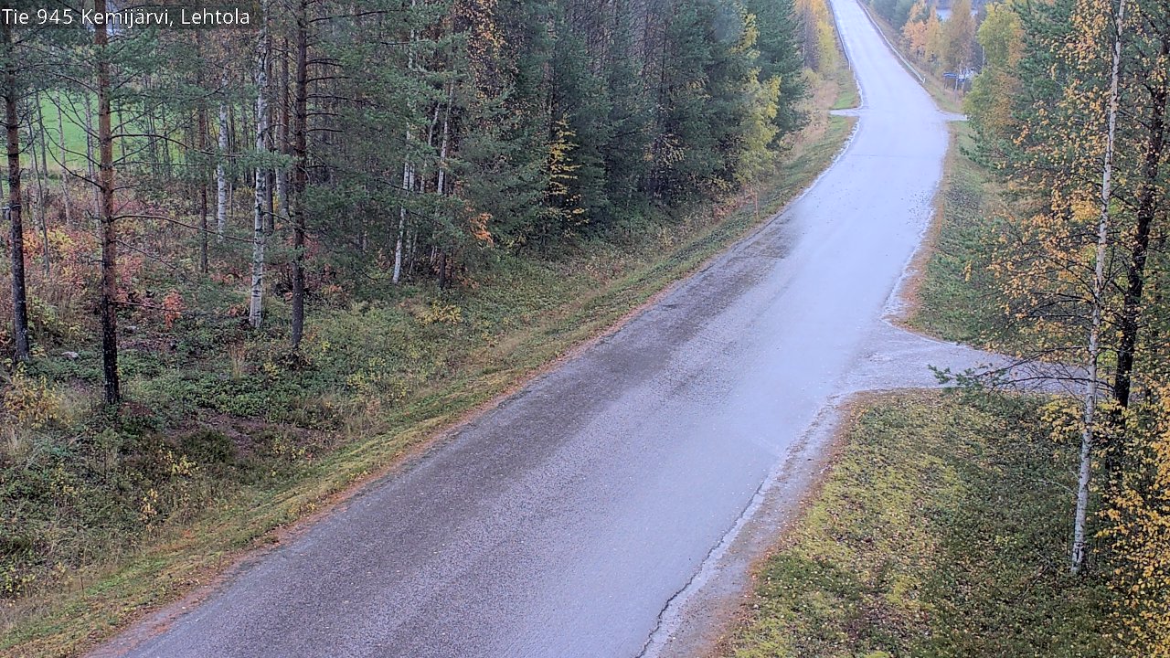 Weather Camera Image Road 945 Kemijärvi, Lehtola, Kemijärvi, Lappi