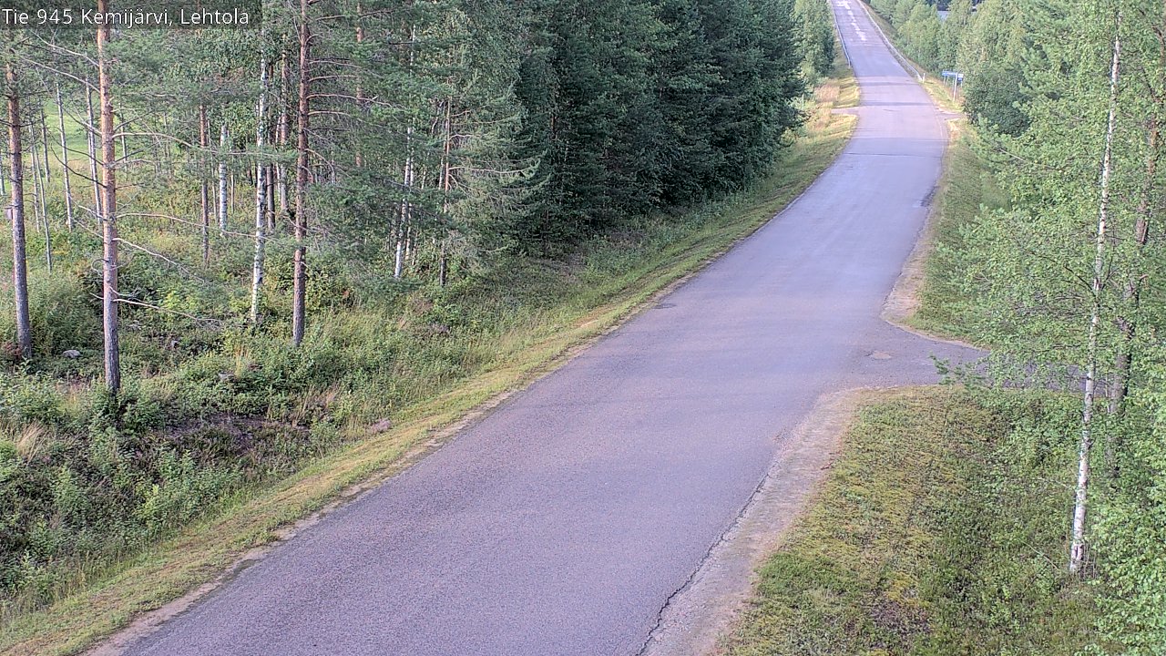 Kelikamerat Kuva Tie 945 Kemijärvi, Lehtola, Kemijärvi, Lappi