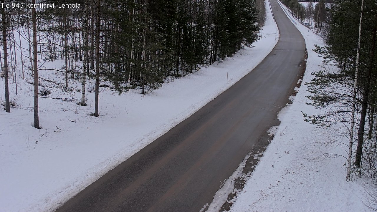Kelikamerat Kuva Tie 945 Kemijärvi, Lehtola, Kemijärvi, Lappi