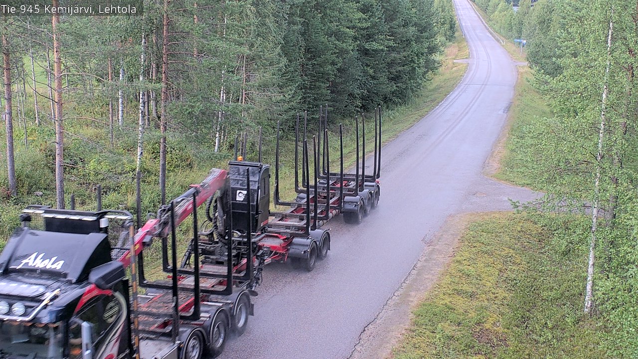Kelikamerat Kuva Tie 945 Kemijärvi, Lehtola, Kemijärvi, Lappi