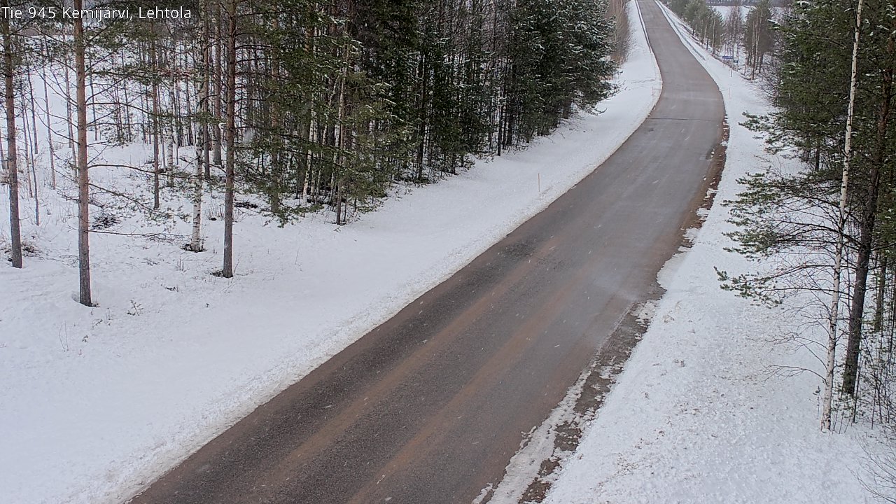 Kelikamerat Kuva Tie 945 Kemijärvi, Lehtola, Kemijärvi, Lappi