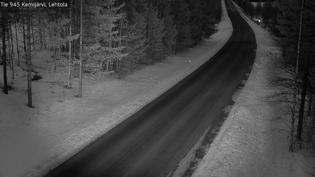 Kelikamerat Kuva Tie 945 Kemijärvi, Lehtola, Kemijärvi, Lappi