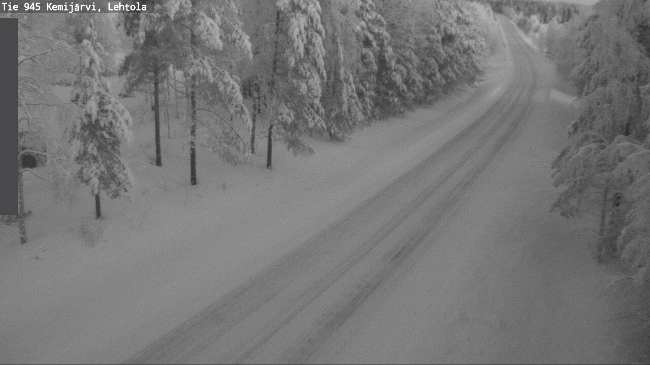 Kelikamerat Kuva Tie 945 Kemijärvi, Lehtola, Kemijärvi, Lappi