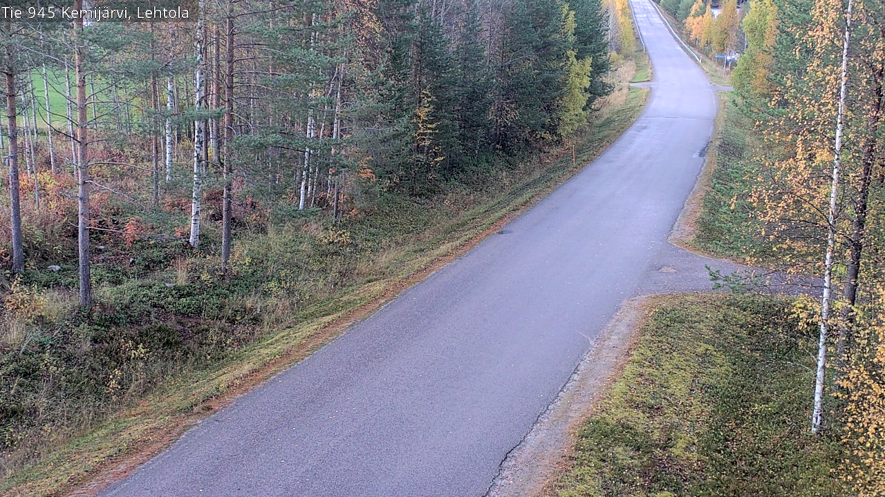Kelikamerat Kuva Tie 945 Kemijärvi, Lehtola, Kemijärvi, Lappi