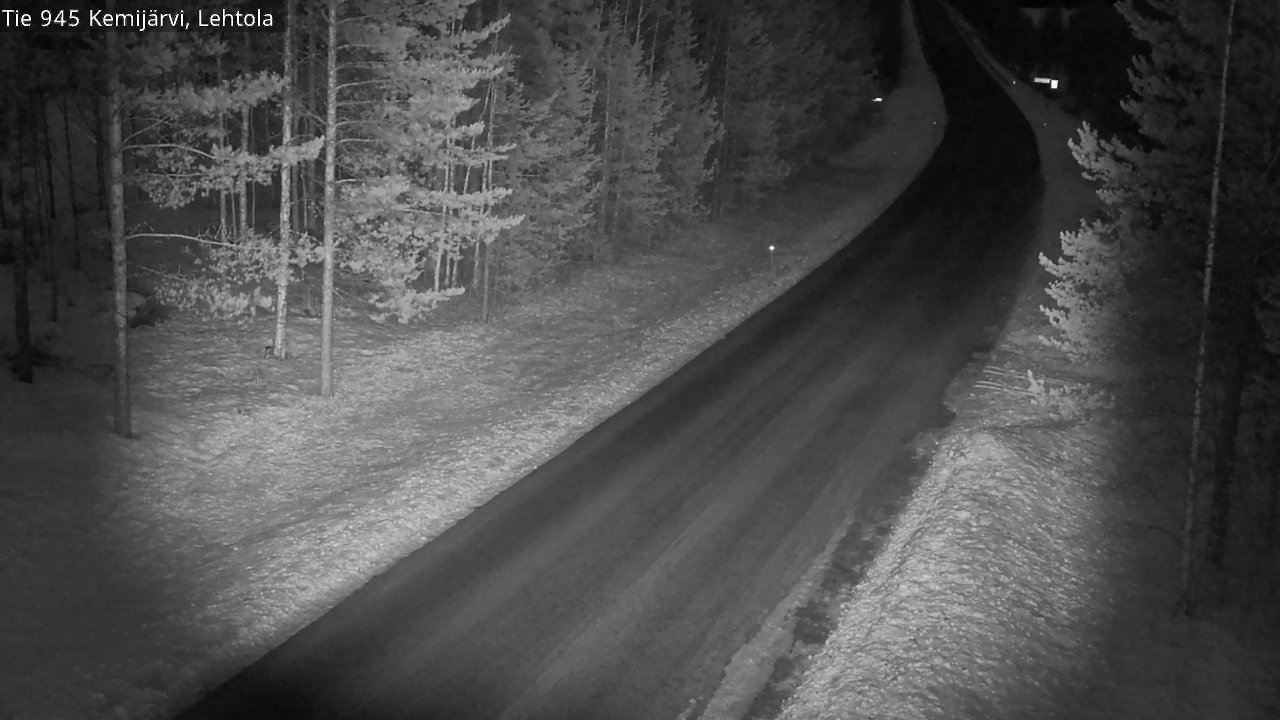 Kelikamerat Kuva Tie 945 Kemijärvi, Lehtola, Kemijärvi, Lappi