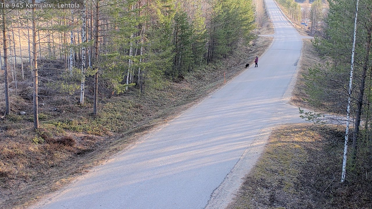 Kelikamerat Kuva Tie 945 Kemijärvi, Lehtola, Kemijärvi, Lappi