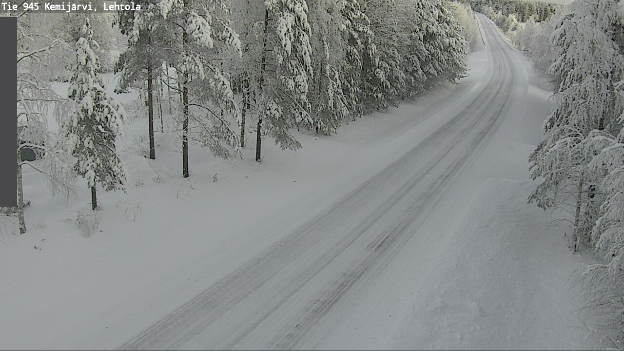 Kelikamerat Kuva Tie 945 Kemijärvi, Lehtola, Kemijärvi, Lappi