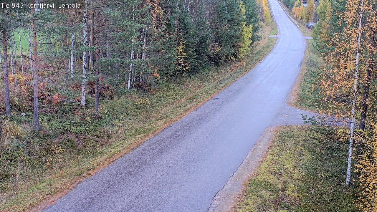 Kelikamerat Kuva Tie 945 Kemijärvi, Lehtola, Kemijärvi, Lappi