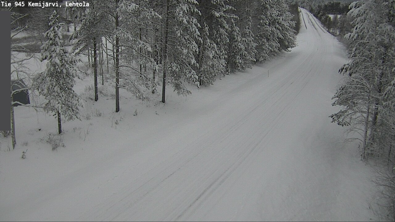 Kelikamerat Kuva Tie 945 Kemijärvi, Lehtola, Kemijärvi, Lappi