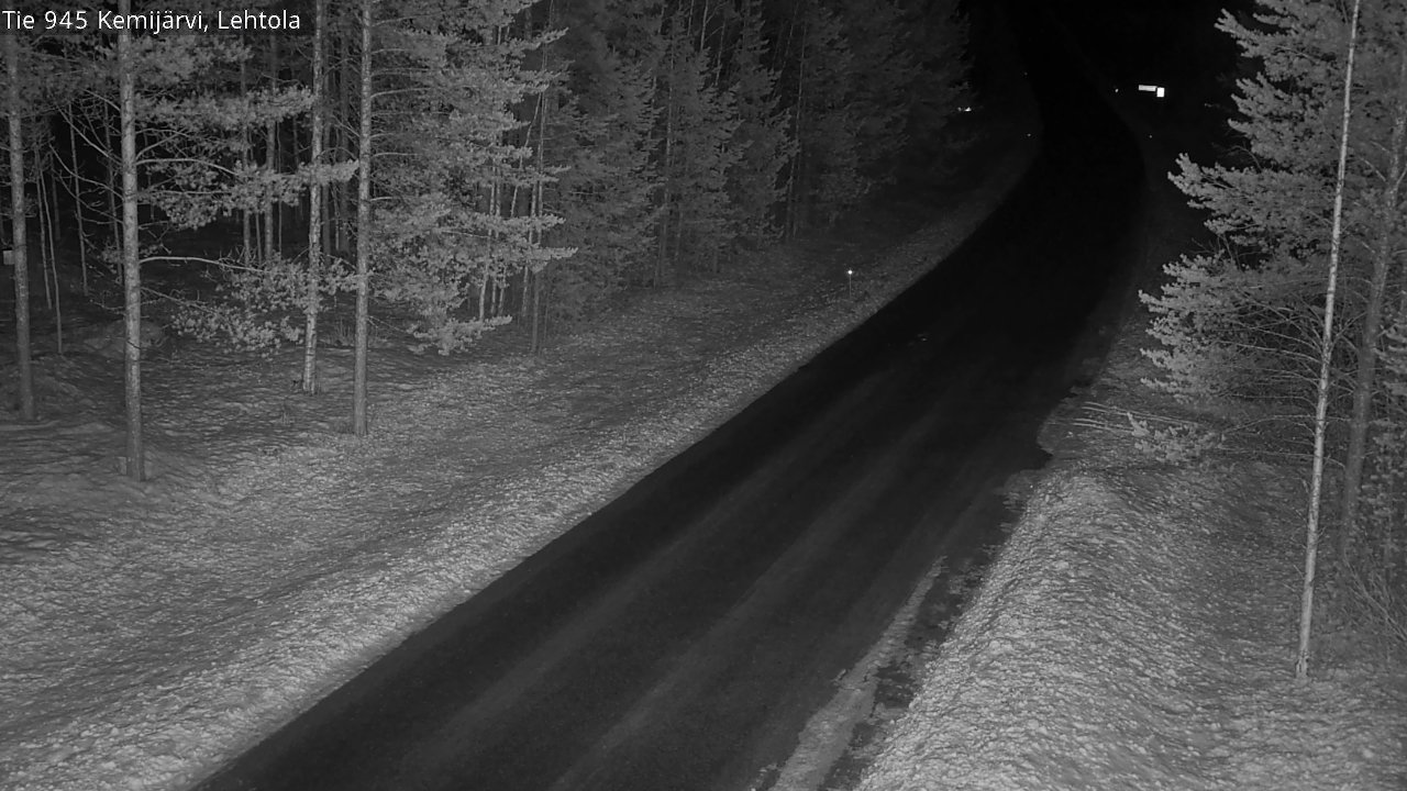 Kelikamerat Kuva Tie 945 Kemijärvi, Lehtola, Kemijärvi, Lappi