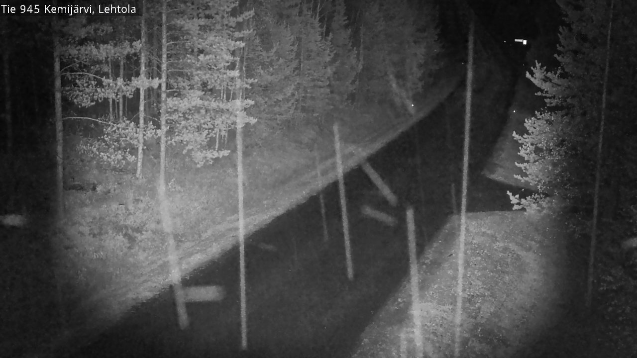 Kelikamerat Kuva Tie 945 Kemijärvi, Lehtola, Kemijärvi, Lappi