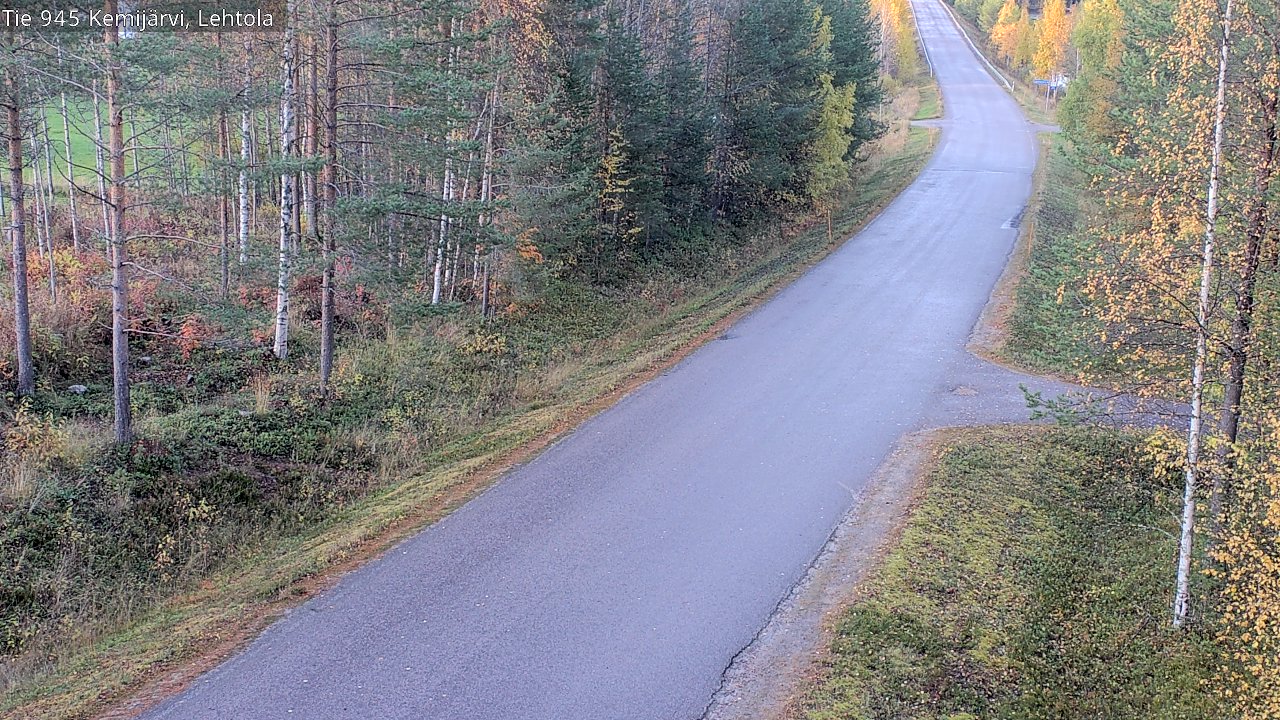 Kelikamerat Kuva Tie 945 Kemijärvi, Lehtola, Kemijärvi, Lappi