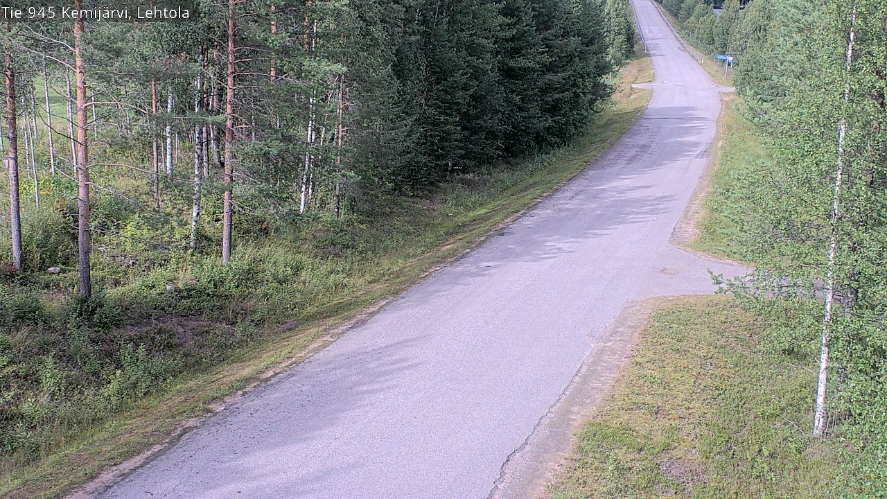 Kelikamerat Kuva Tie 945 Kemijärvi, Lehtola, Kemijärvi, Lappi