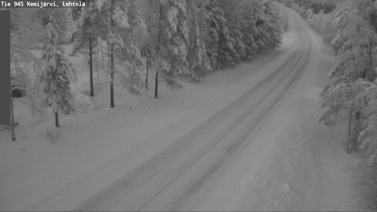 Kelikamerat Kuva Tie 945 Kemijärvi, Lehtola, Kemijärvi, Lappi