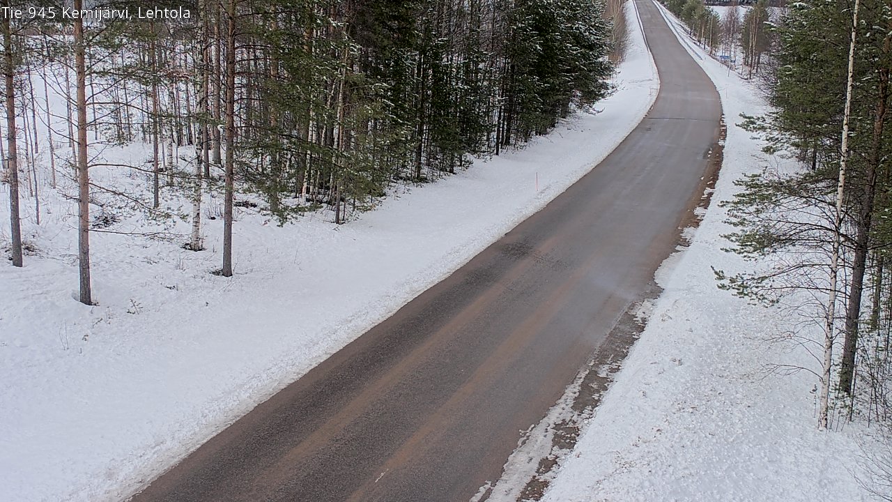 Kelikamerat Kuva Tie 945 Kemijärvi, Lehtola, Kemijärvi, Lappi