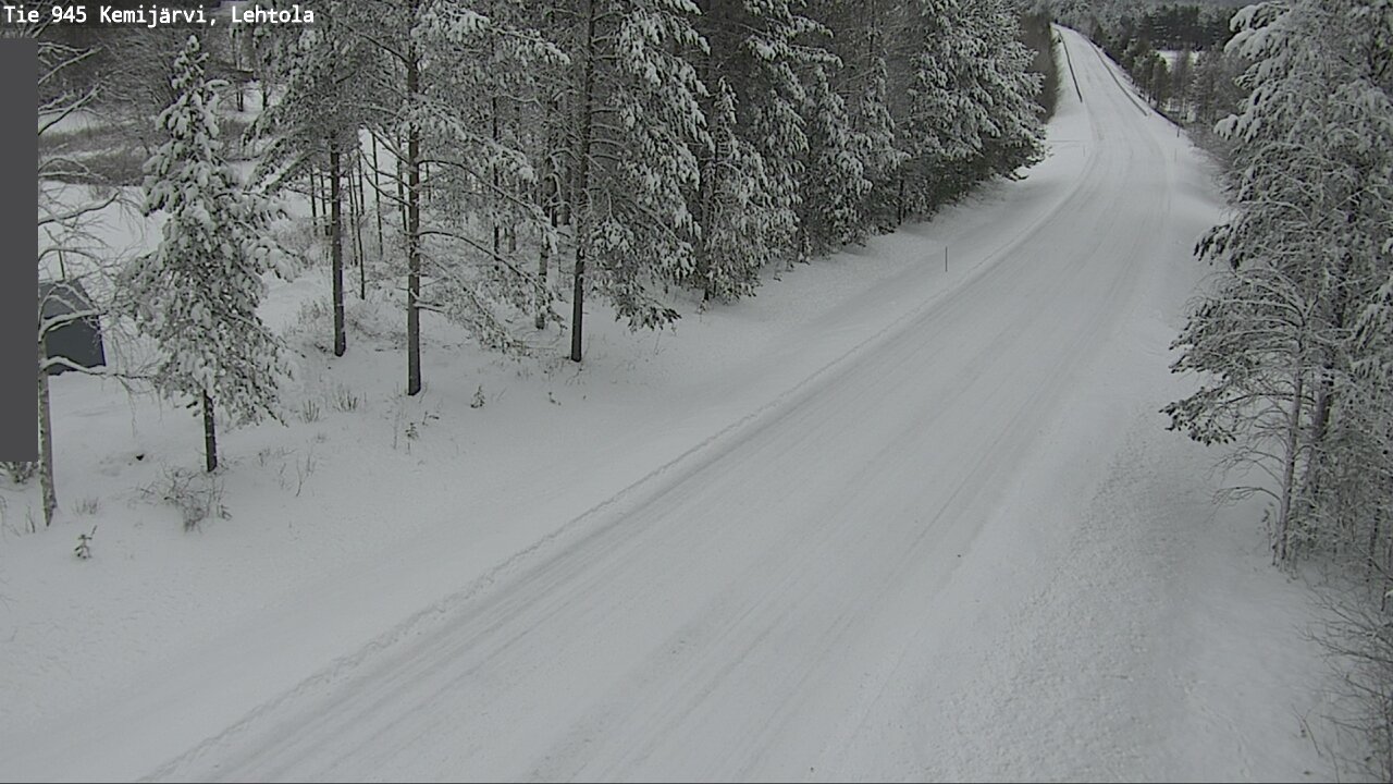 Kelikamerat Kuva Tie 945 Kemijärvi, Lehtola, Kemijärvi, Lappi