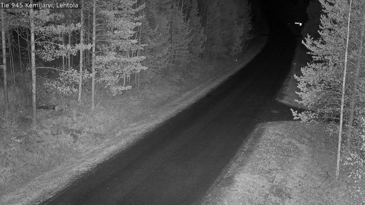 Kelikamerat Kuva Tie 945 Kemijärvi, Lehtola, Kemijärvi, Lappi
