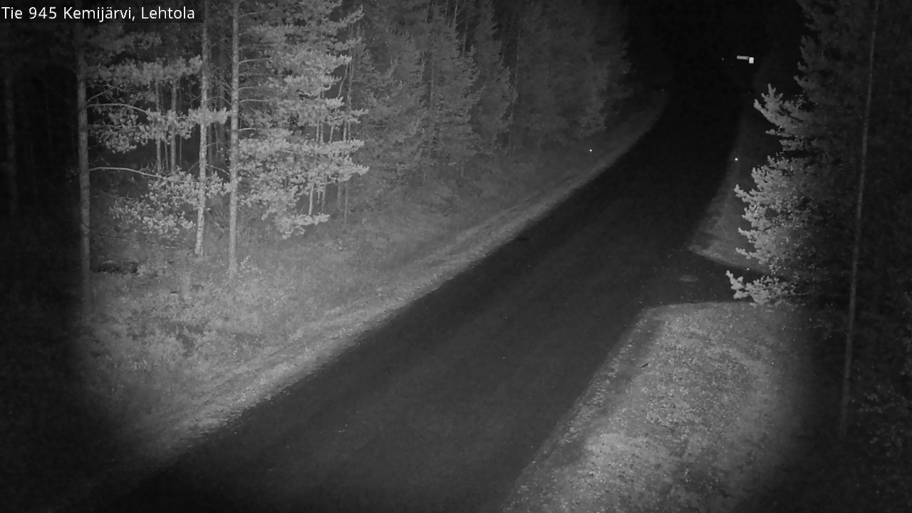 Kelikamerat Kuva Tie 945 Kemijärvi, Lehtola, Kemijärvi, Lappi