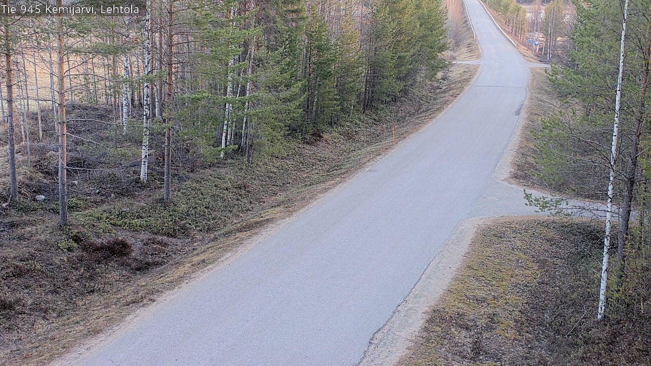Kelikamerat Kuva Tie 945 Kemijärvi, Lehtola, Kemijärvi, Lappi