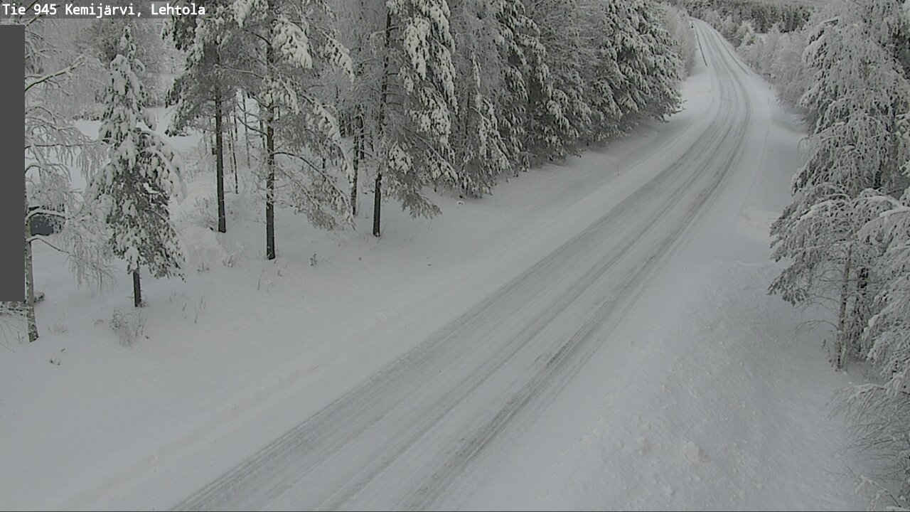 Kelikamerat Kuva Tie 945 Kemijärvi, Lehtola, Kemijärvi, Lappi
