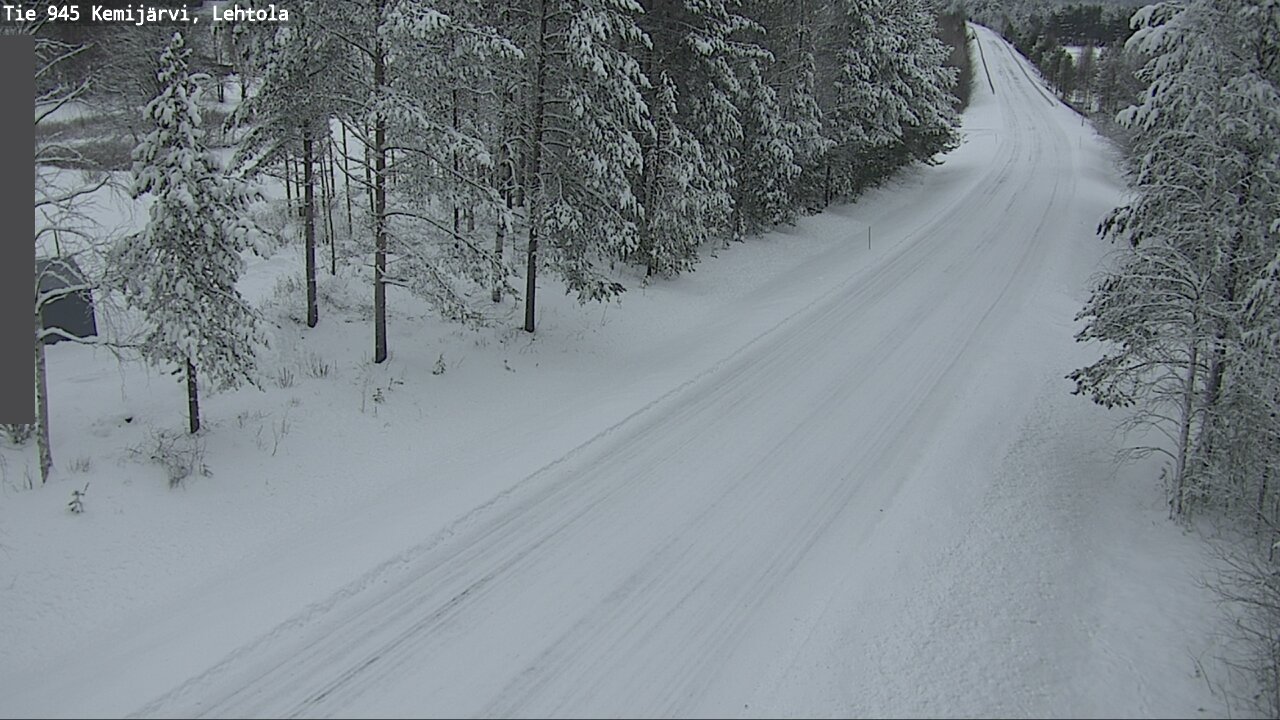 Kelikamerat Kuva Tie 945 Kemijärvi, Lehtola, Kemijärvi, Lappi