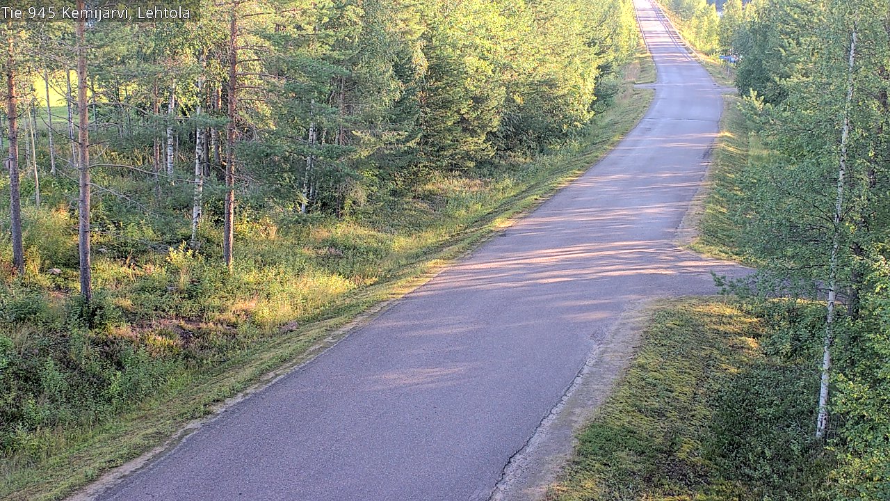 Kelikamerat Kuva Tie 945 Kemijärvi, Lehtola, Kemijärvi, Lappi