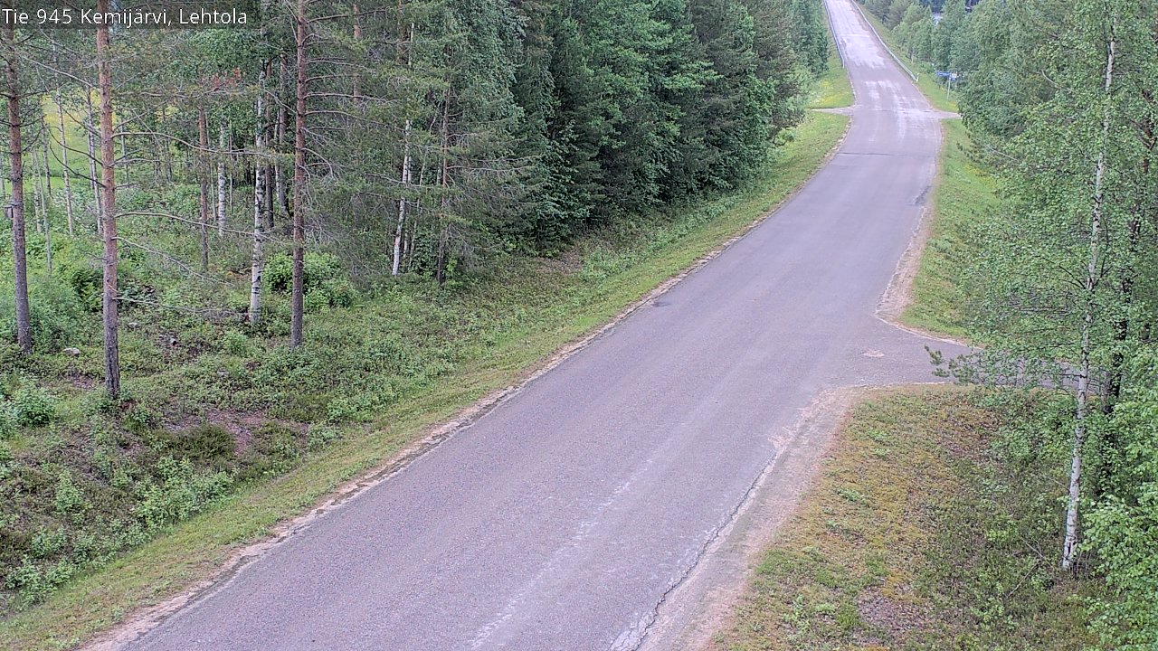 Kelikamerat Kuva Tie 945 Kemijärvi, Lehtola, Kemijärvi, Lappi