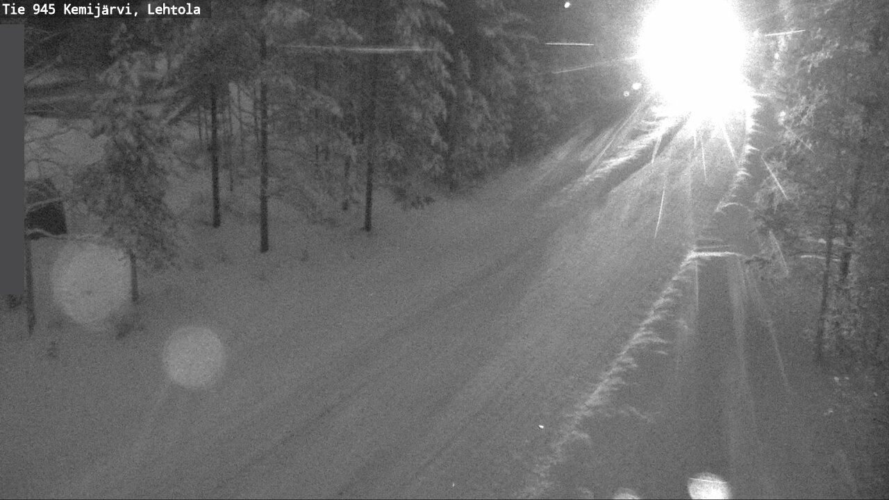Kelikamerat Kuva Tie 945 Kemijärvi, Lehtola, Kemijärvi, Lappi