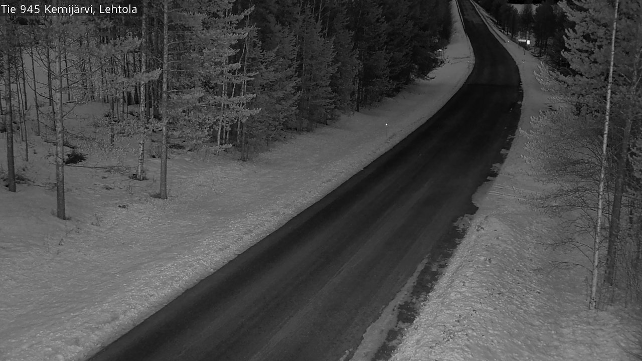 Kelikamerat Kuva Tie 945 Kemijärvi, Lehtola, Kemijärvi, Lappi