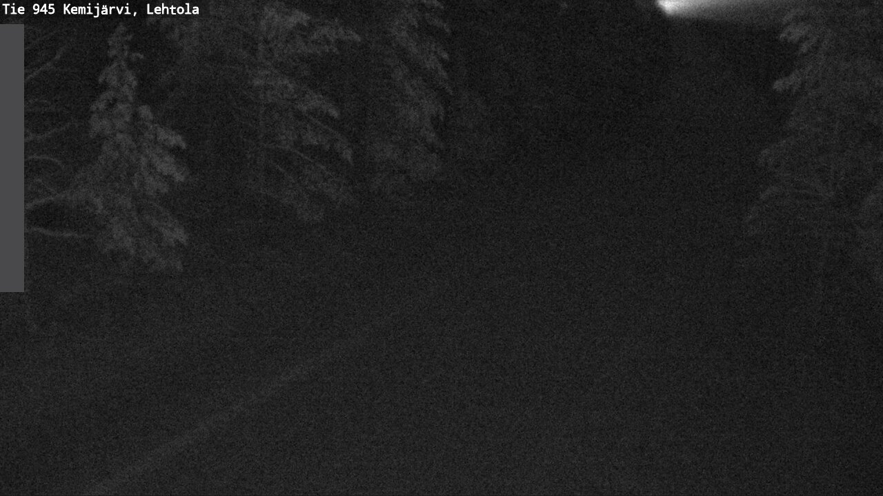 Weather Camera Image Väg 945 Kemijärvi, Lehtola, Kemijärvi, Lappi