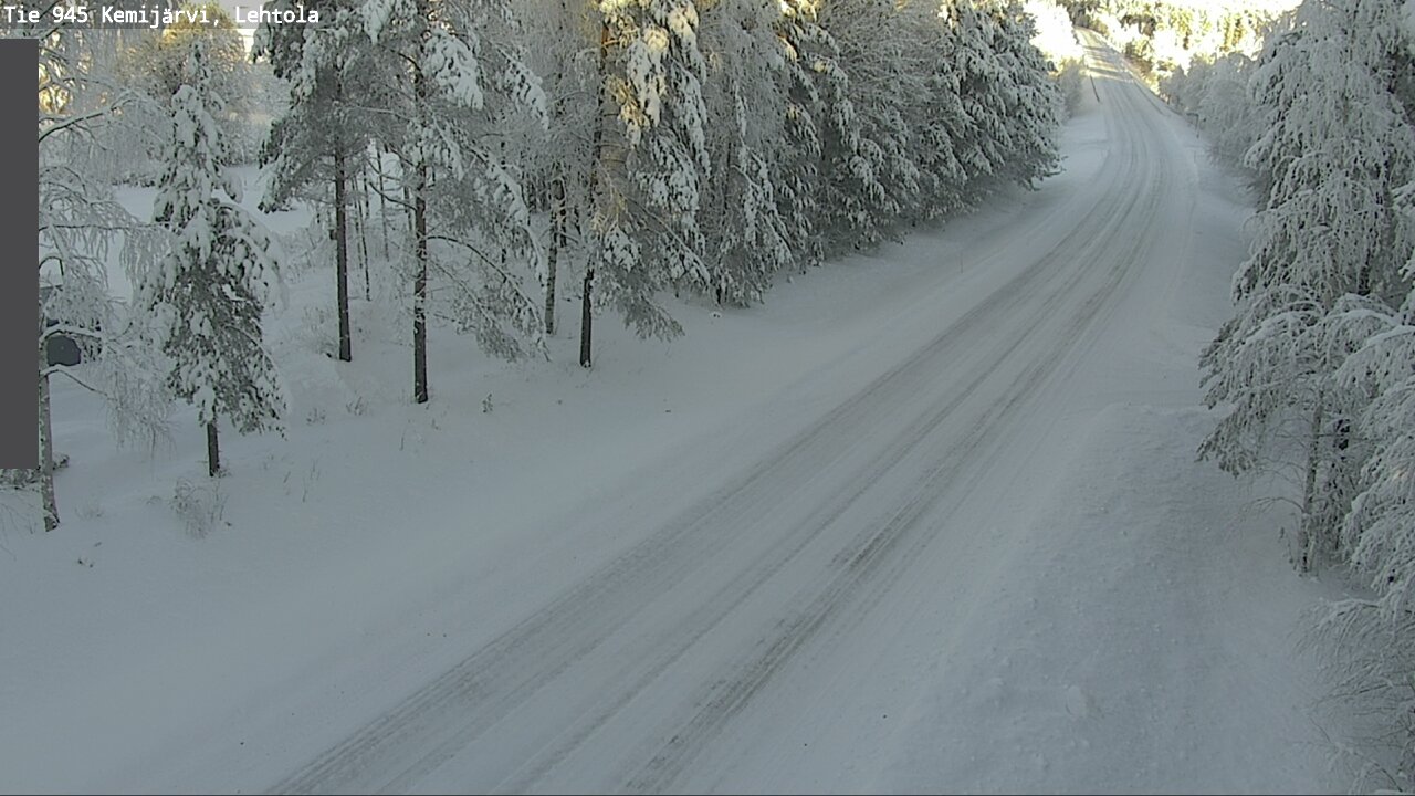 Weather Camera Image Road 945 Kemijärvi, Lehtola, Kemijärvi, Lappi