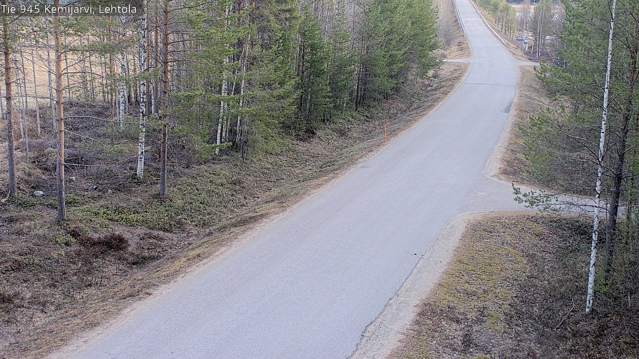 Kelikamerat Kuva Tie 945 Kemijärvi, Lehtola, Kemijärvi, Lappi