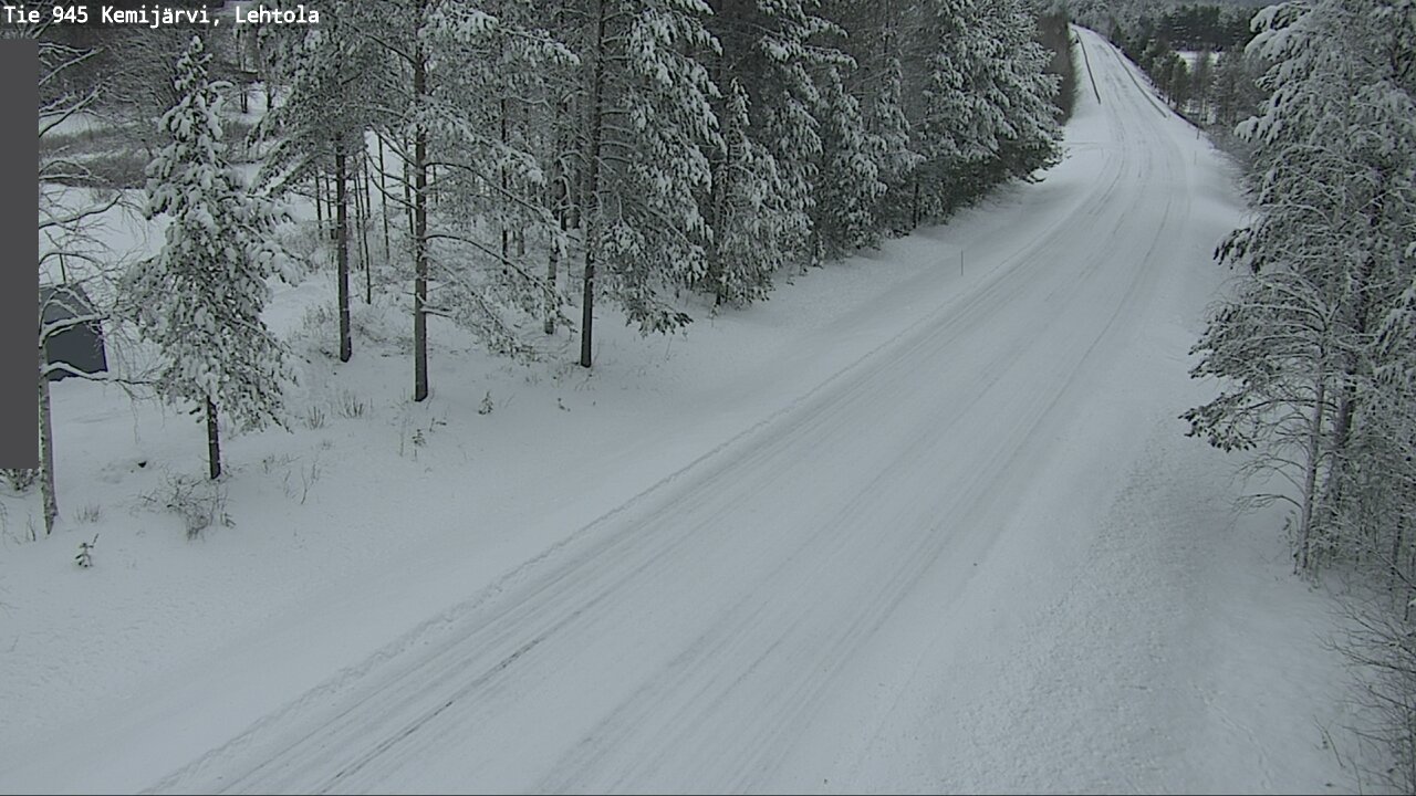 Kelikamerat Kuva Tie 945 Kemijärvi, Lehtola, Kemijärvi, Lappi