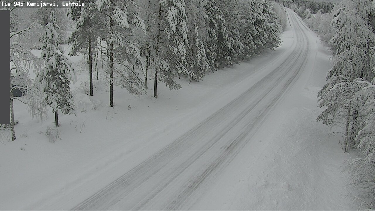 Kelikamerat Kuva Tie 945 Kemijärvi, Lehtola, Kemijärvi, Lappi
