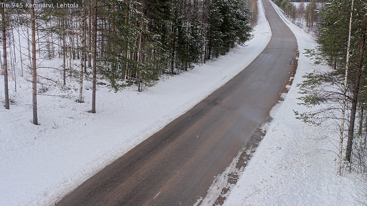 Kelikamerat Kuva Tie 945 Kemijärvi, Lehtola, Kemijärvi, Lappi