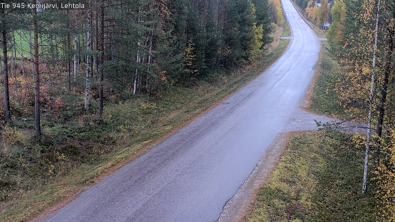 Weather Camera Image Road 945 Kemijärvi, Lehtola, Kemijärvi, Lappi
