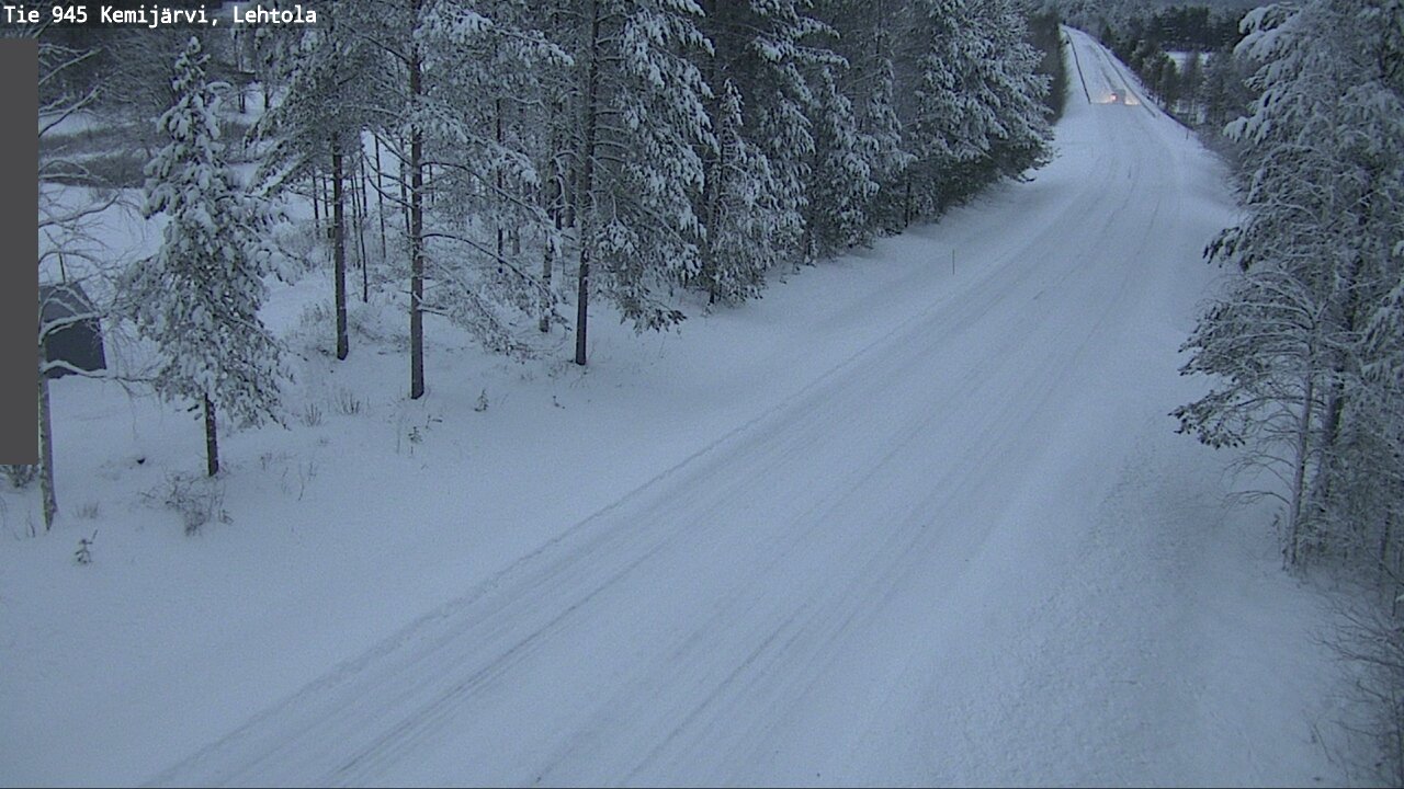 Kelikamerat Kuva Tie 945 Kemijärvi, Lehtola, Kemijärvi, Lappi