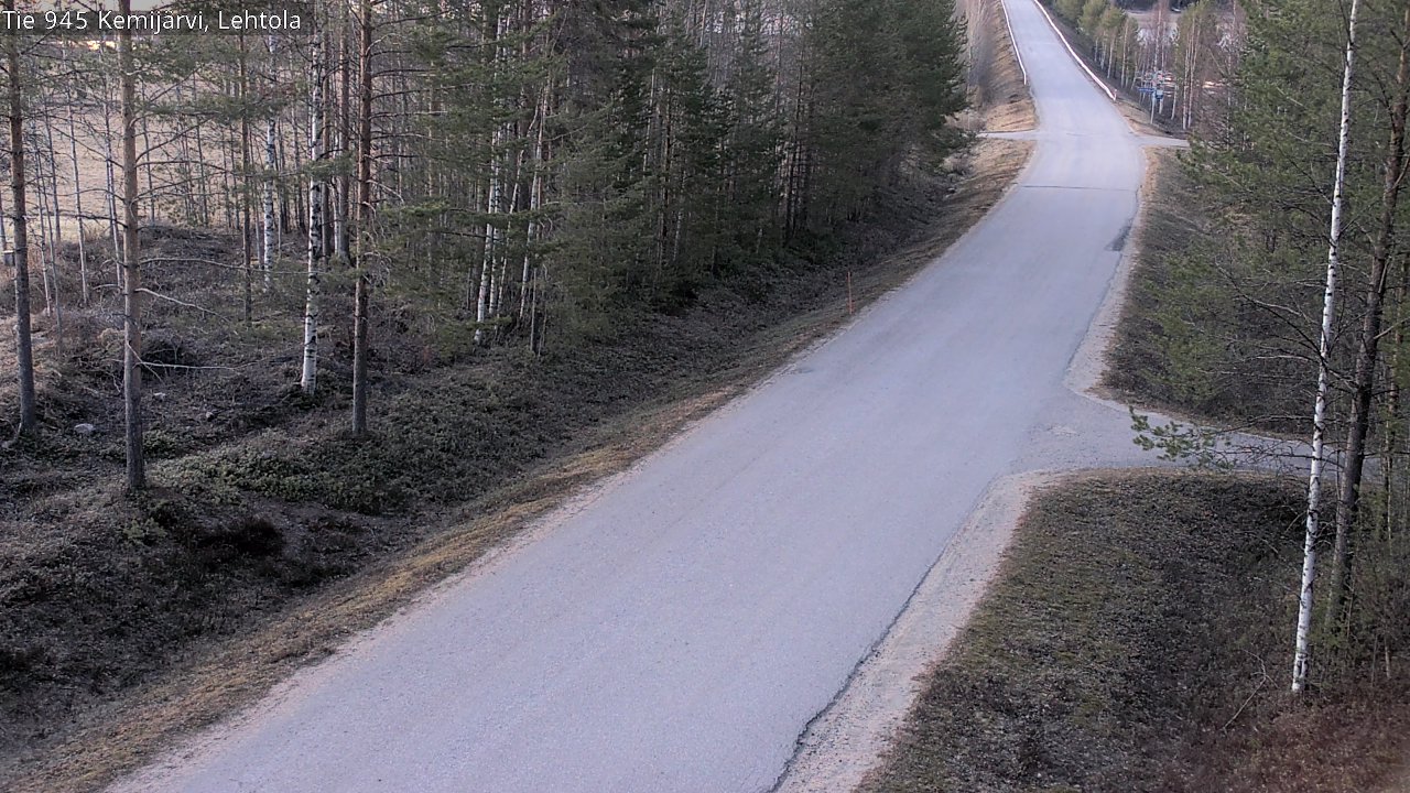 Kelikamerat Kuva Tie 945 Kemijärvi, Lehtola, Kemijärvi, Lappi