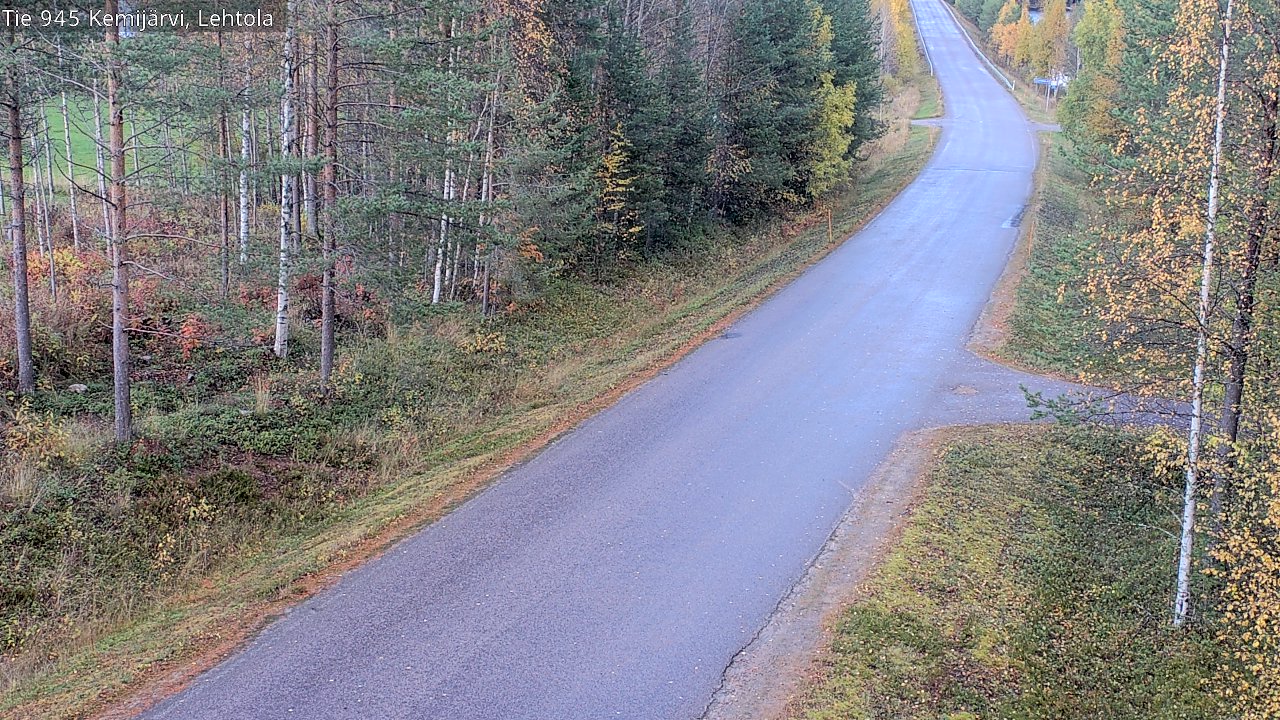 Kelikamerat Kuva Tie 945 Kemijärvi, Lehtola, Kemijärvi, Lappi