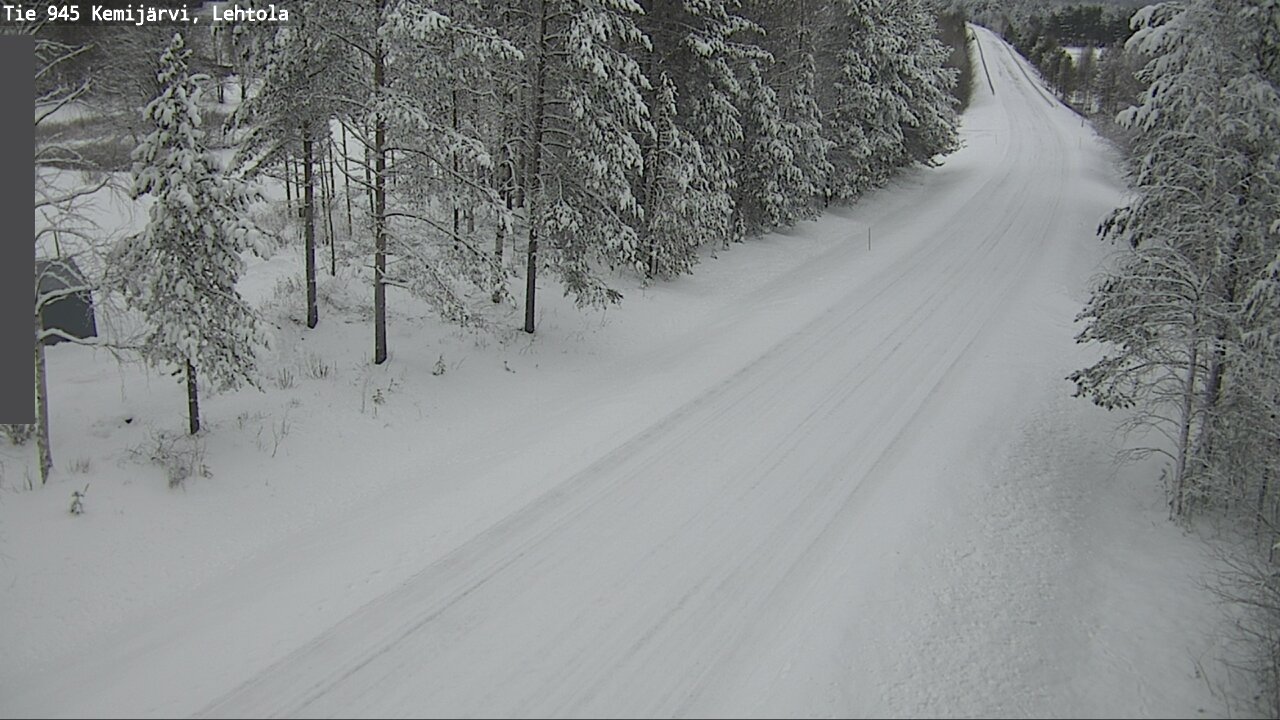 Kelikamerat Kuva Tie 945 Kemijärvi, Lehtola, Kemijärvi, Lappi
