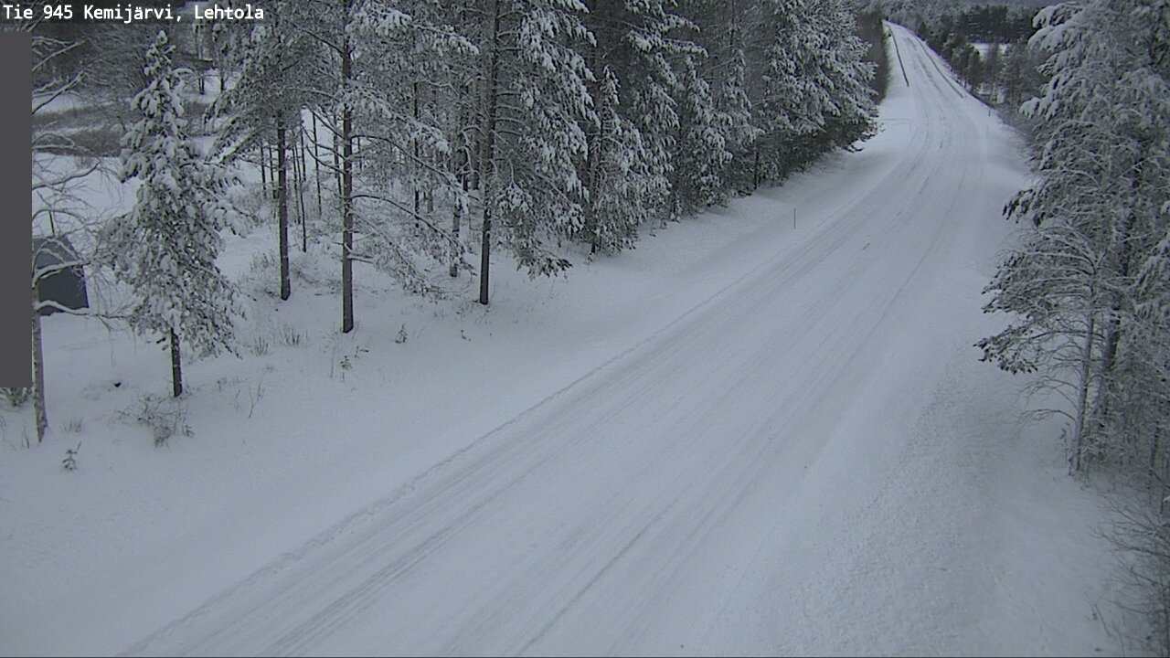 Kelikamerat Kuva Tie 945 Kemijärvi, Lehtola, Kemijärvi, Lappi