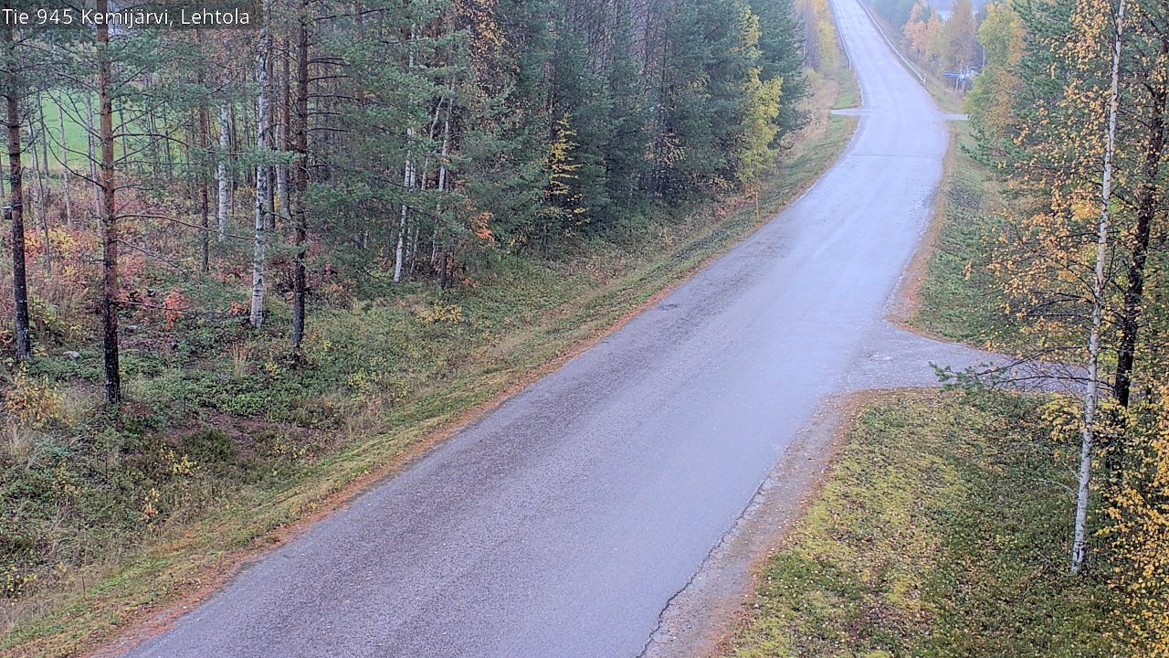 Weather Camera Image Road 945 Kemijärvi, Lehtola, Kemijärvi, Lappi
