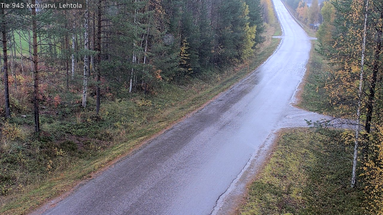 Weather Camera Image Road 945 Kemijärvi, Lehtola, Kemijärvi, Lappi