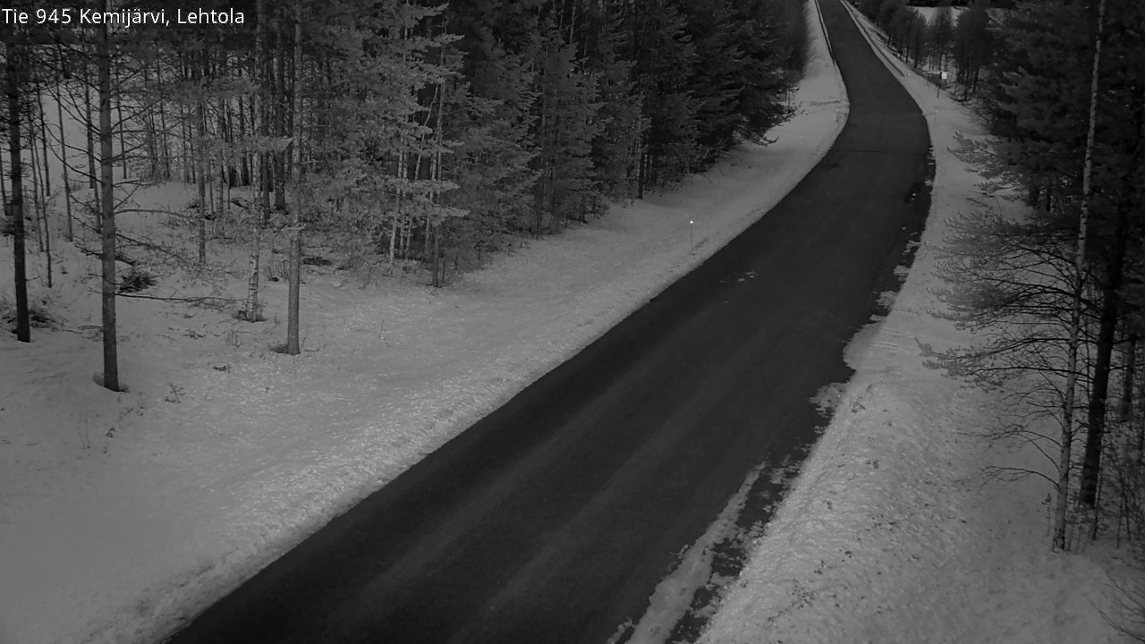 Kelikamerat Kuva Tie 945 Kemijärvi, Lehtola, Kemijärvi, Lappi