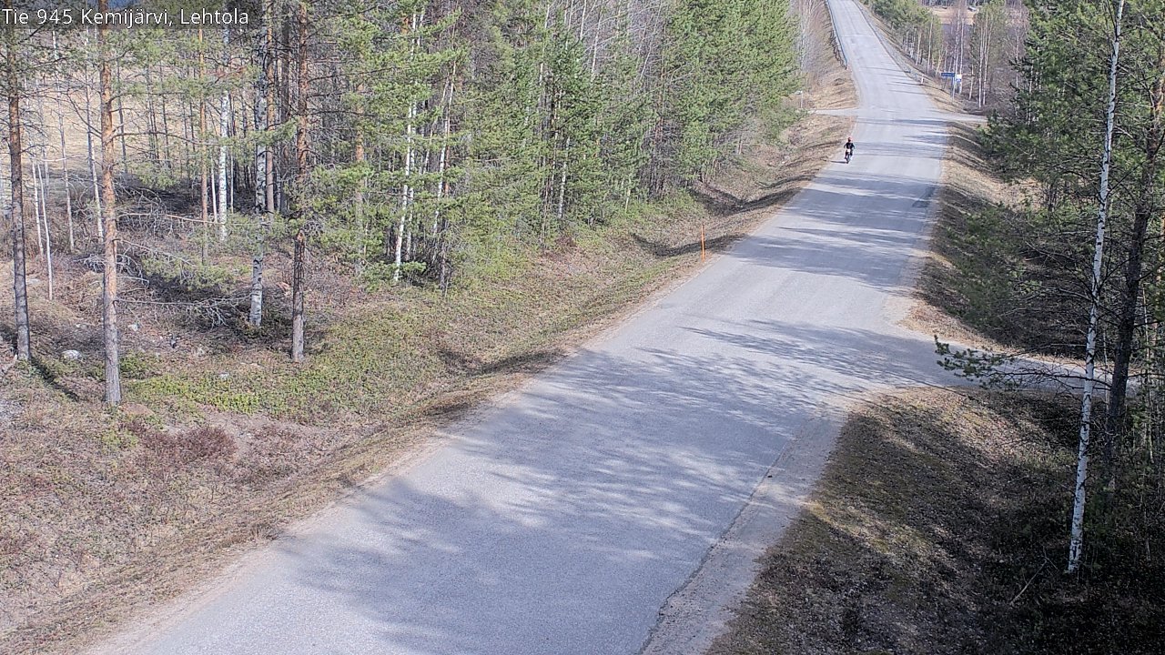 Weather Camera Image Road 945 Kemijärvi, Lehtola, Kemijärvi, Lappi